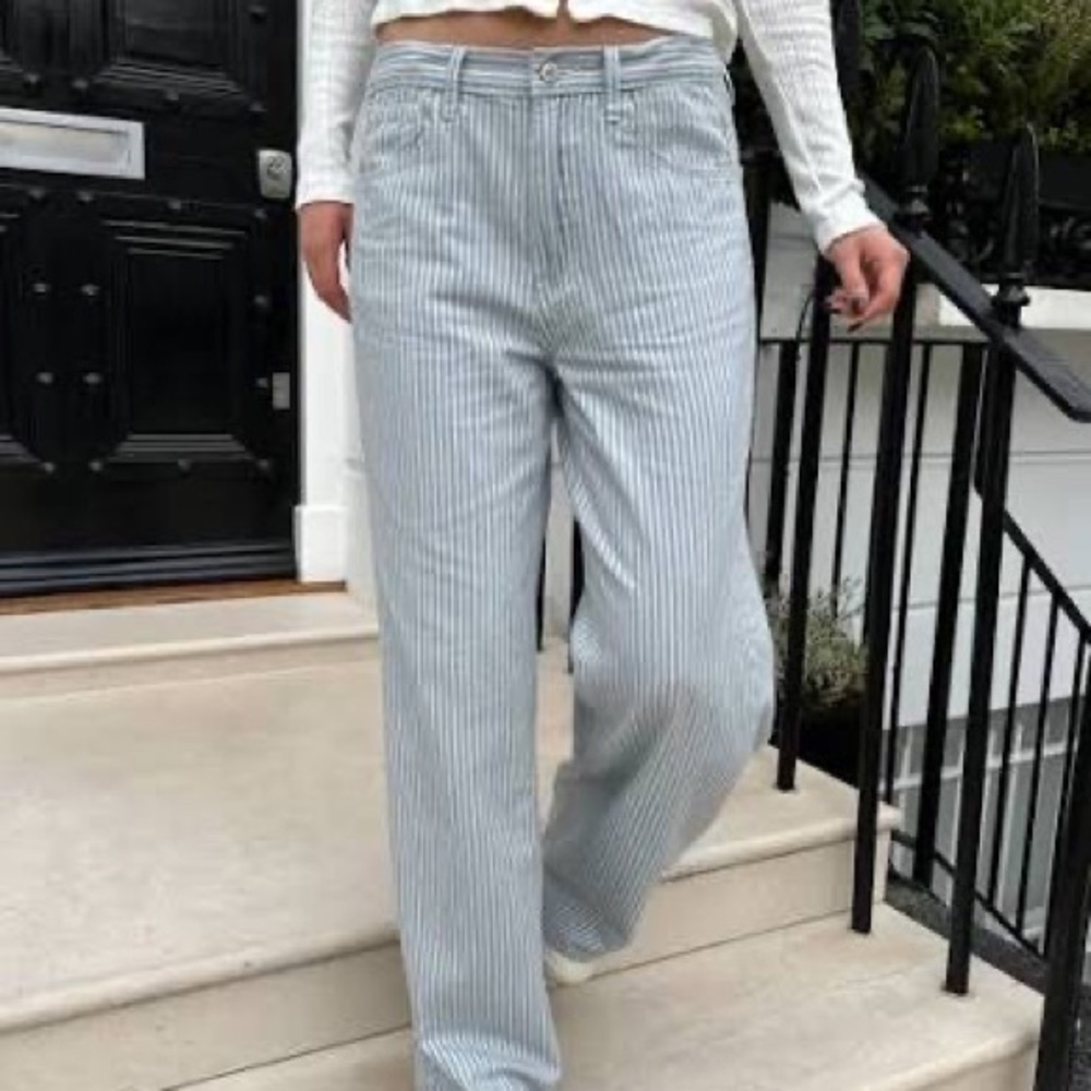 Brandy Melville Striped Jeans